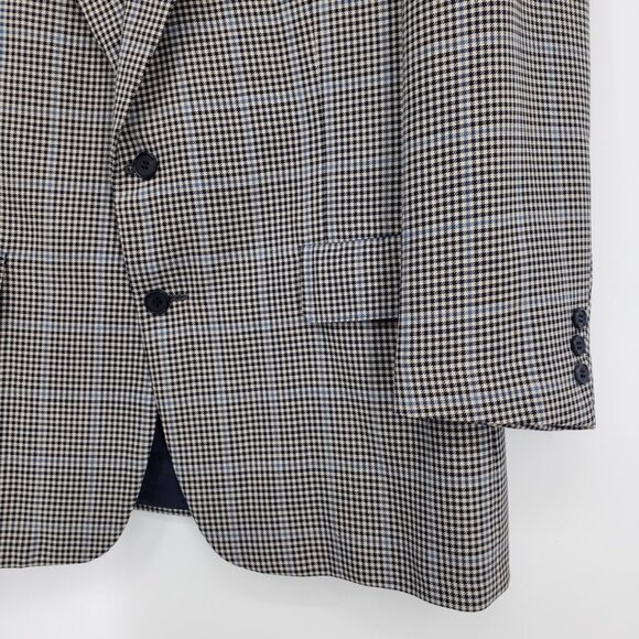 Chester Barrie Plaid Wool Suit Coat Blazer Jacket - Picture 3 of 7